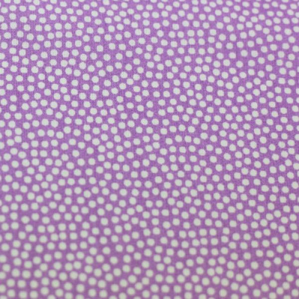 Baumwolle Dotty Lila/Weiß by Swafing